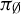 pi Subscript normal empty set