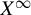upper X Superscript infinity