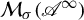 script upper M Subscript sigma Baseline left parenthesis script upper A Superscript infinity Baseline right parenthesis