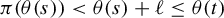 pi left parenthesis theta left parenthesis s right parenthesis right parenthesis less than theta left parenthesis s right parenthesis plus script l less than or equals theta left parenthesis t right parenthesis