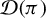 script upper D left parenthesis pi right parenthesis