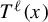 upper T Superscript script l Baseline left parenthesis x right parenthesis