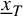 x underbar Subscript upper T
