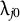 lamda Subscript j Baseline 0