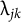 lamda Subscript j k