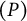 left parenthesis upper P right parenthesis
