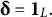 delta equals 1 Subscript upper L Baseline period