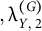comma lamda Subscript upper Y comma 2 Superscript left parenthesis upper G right parenthesis