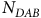 upper N Subscript upper D upper A upper B