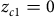 z Subscript c Baseline 1 Baseline equals 0