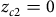 z Subscript c Baseline 2 Baseline equals 0