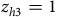 z Subscript h Baseline 3 Baseline equals 1