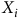upper X Subscript i