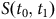 upper S left parenthesis t 0 comma t 1 right parenthesis