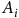 upper A Subscript i