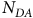 upper N Subscript upper D upper A