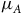 mu Subscript upper A