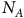 upper N Subscript upper A