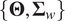 upper Theta upper Sigma w