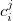 c Subscript i Superscript j