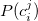 upper P left parenthesis c Subscript i Superscript j Baseline right parenthesis