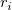 r Subscript i