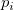 p Subscript i