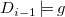 upper D Subscript i minus 1 Baseline true g