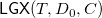 sans serif upper L sans serif upper G sans serif upper X left parenthesis upper T comma upper D 0 comma upper C right parenthesis