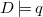 upper D true q