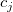 c Subscript j