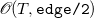 script upper O left parenthesis upper T comma monospace edge slash 2 right parenthesis