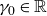 gamma 0 element of double struck upper R