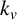 k Subscript v