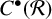 upper C Superscript bullet Baseline left parenthesis script upper R right parenthesis