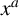 x Superscript a