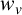 w Subscript v