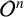 script upper O Superscript n