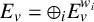 upper E Subscript v Baseline equals circled plus Subscript i Baseline upper E Subscript v Superscript w Super Subscript i