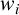 w Subscript i