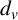d Subscript v