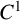 upper C Superscript 1