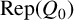 Rep left parenthesis upper Q 0 right parenthesis