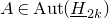 upper A element of normal upper A normal u normal t left parenthesis upper H underbar Subscript 2 k Baseline right parenthesis