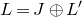 upper L equals upper J circled plus upper L prime