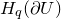upper H Subscript q Baseline left parenthesis partial differential upper U right parenthesis