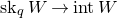 normal s normal k Subscript q Baseline upper W right arrow normal i normal n normal t upper W