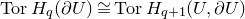 normal upper T normal o normal r upper H Subscript q Baseline left parenthesis partial differential upper U right parenthesis approximately equals normal upper T normal o normal r upper H Subscript q plus 1 Baseline left parenthesis upper U comma partial differential upper U right parenthesis