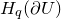 upper H Subscript q Baseline left parenthesis partial differential upper U right parenthesis