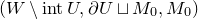 left parenthesis upper W minus normal i normal n normal t upper U comma partial differential upper U square cup upper M 0 comma upper M 0 right parenthesis